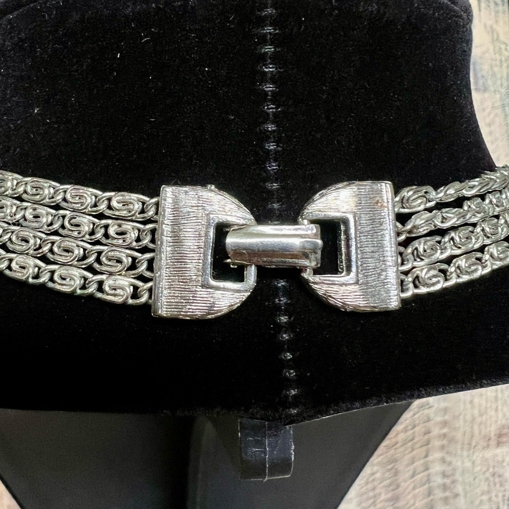 Vintage 4 chain Necklace